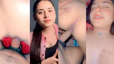 Rich Delhi Girl Smoking and Fucking Pink Pussy with Lover