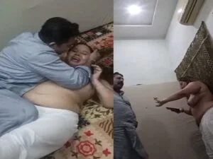 Pakistani randi big boobs aunty nude sex with brother and husband at home