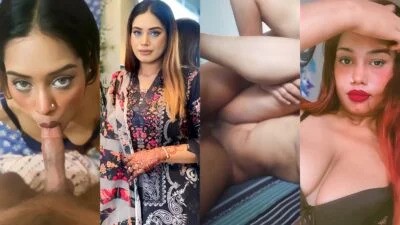 Aagmaal famous Desi Muslim Wife Hard Fucking with Husband Cousin Brothers Sex MMS Video
