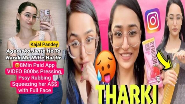 DropMMS Famous Instagram Influencer Kajol Pandey Latest Paid App Exclusive Live Nude Video