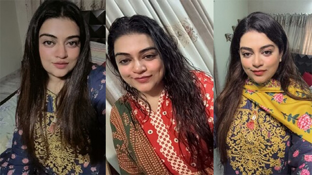 chubby muslim Indian girl nude boobs show on video call with bf