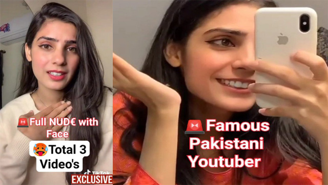 Famous Pakistani Youtuber Viral Nude Showing Videos