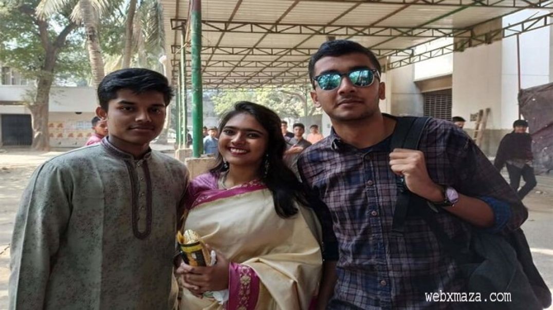 Masa49 free porn mms video horny bhabhi threesome fucking with her lover and his friend