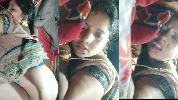 Aagmaal desi porn mms Busty ass Rajasthani village wife fucked from behind by husband