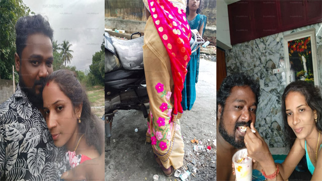 Indian XXX Video Tamil Young Hot Wife Blowjob Fucking with Husband friend Video